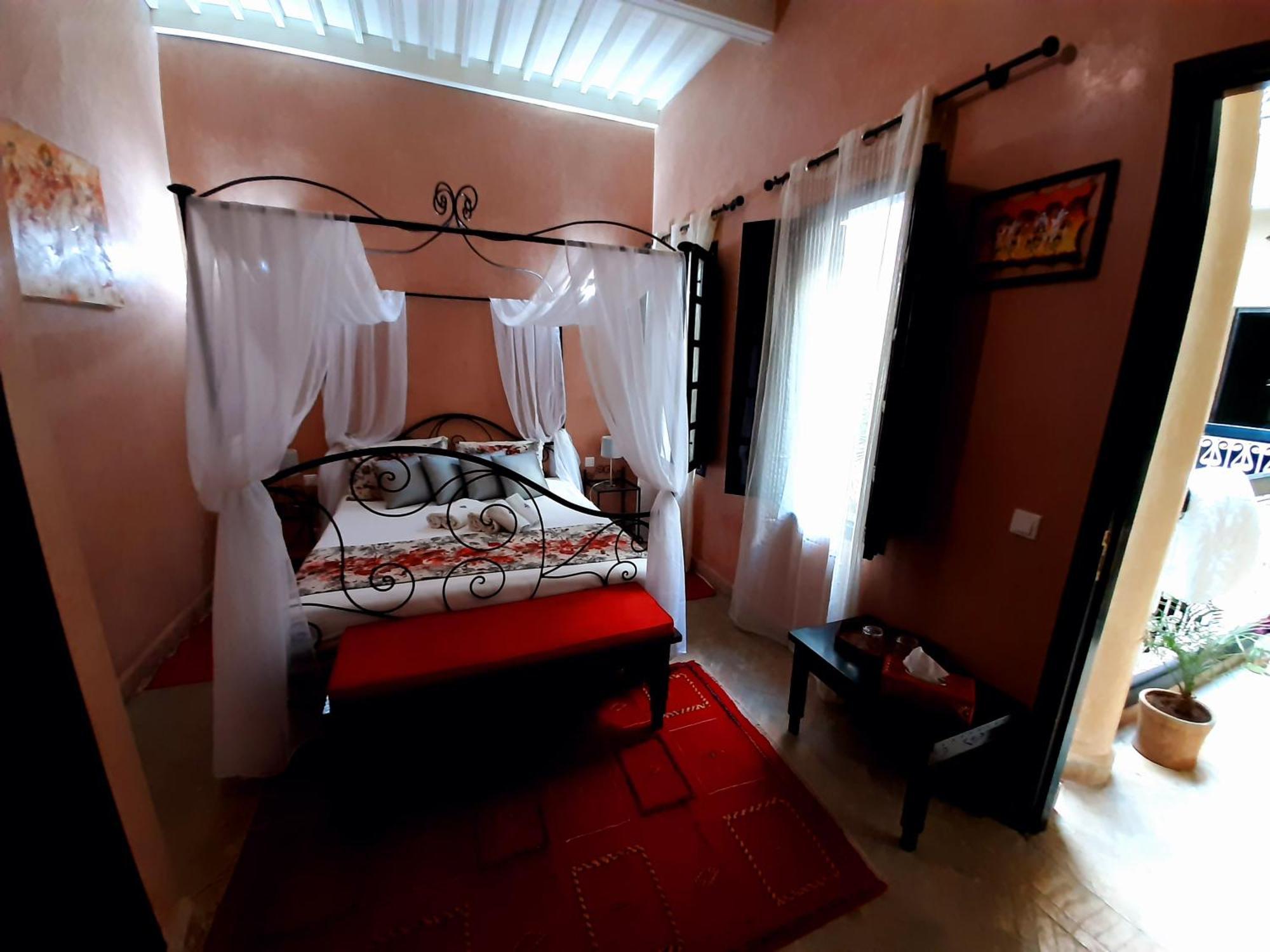 Riad Dar Assalama Terrasse Vue Mer Esauira Habitación foto